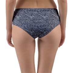 Reversible Mid-Waist Bikini Bottoms 