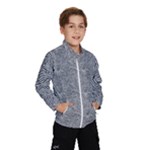 Dark Grey Snake Kids  Windbreaker