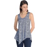 Dark Grey Snake Sleeveless Tunic