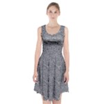 Dark Grey Snake Racerback Midi Dress