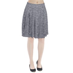 Dark Grey Snake Pleated Skirt from ArtsNow.com