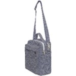 Dark Grey Snake Crossbody Day Bag