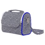 Dark Grey Snake Satchel Shoulder Bag