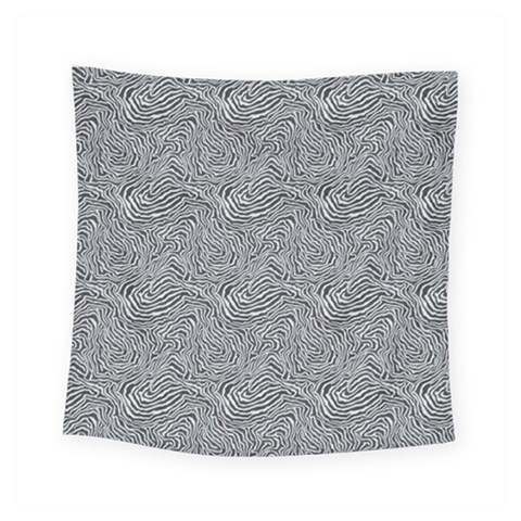 Dark Grey Snake Square Tapestry (Small) from ArtsNow.com