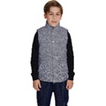 Dark Grey Snake Kid s Button Up Puffer Vest