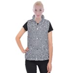 Dark Grey Snake Women s Button Up Vest
