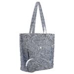 Dark Grey Snake Everyday Shoulder Bag with Pouch Bag