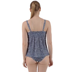 Twist Front Tankini Set 