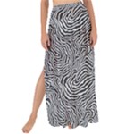 Dark Grey Snake Maxi Chiffon Tie-Up Sarong