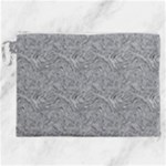 Dark Grey Snake Canvas Cosmetic Bag (XXL)