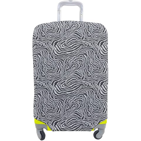Dark Grey Snake Luggage Cover (Large) from ArtsNow.com