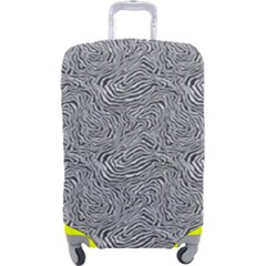 Dark Grey Snake Luggage Cover (Large) from ArtsNow.com