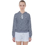 Dark Grey Snake Women s Tie Up Sweat