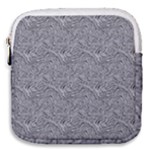 Dark Grey Snake Mini Square Pouch