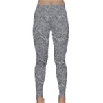 Dark Grey Snake Lightweight Velour Classic Yoga Leggings