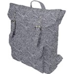 Dark Grey Snake Buckle Up Backpack