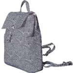 Dark Grey Snake Buckle Everyday Backpack