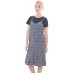Dark Grey Snake Camis Fishtail Dress