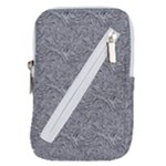 Dark Grey Snake Belt Pouch Bag (Small)