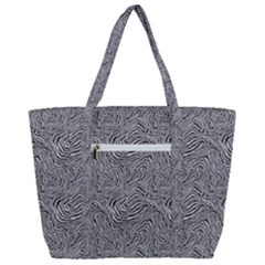 Zip Up Canvas Bag 