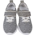 Dark Grey Snake Kids  Velcro Strap Shoes