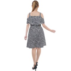 Cut Out Shoulders Dress 