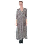 Dark Grey Snake Button Up Maxi Dress
