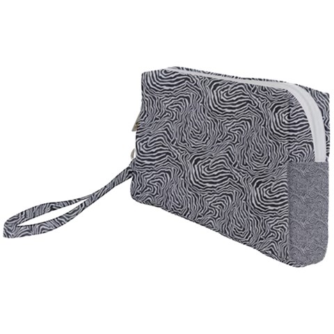 Dark Grey Snake Wristlet Pouch Bag (Small) from ArtsNow.com