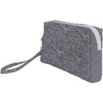 Dark Grey Snake Wristlet Pouch Bag (Small)