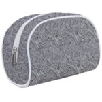 Dark Grey Snake Make Up Case (Medium)
