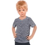 Dark Grey Snake Kids  Sports T-Shirt