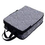 Dark Grey Snake Full Print Foldable Shoe Storage Bag