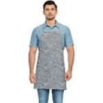 Dark Grey Snake Kitchen Apron