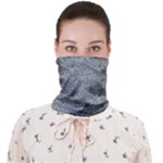 Dark Grey Snake Face Covering Bandana (Adult)