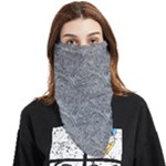 Dark Grey Snake Face Covering Bandana (Triangle)