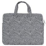 Dark Grey Snake MacBook Pro 15  Double Pocket Laptop Bag 