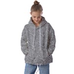 Dark Grey Snake Kids  Oversized Hoodie
