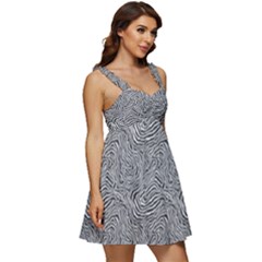 Ruffle Strap Babydoll Chiffon Dress 