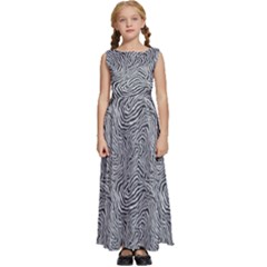 Kids  Satin Sleeveless Maxi Dress 
