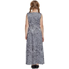 Kids  Satin Sleeveless Maxi Dress 