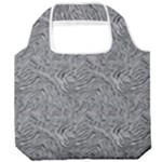 Dark Grey Snake Foldable Grocery Recycle Bag