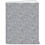 Dark Grey Snake 7  x 9  Hardcover Notebook