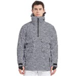 Dark Grey Snake Men s Pullover Zip Ski and Snowboard Waterproof Breathable Jacket