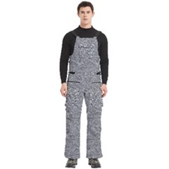 Men s Side Zip Front Pouch Ski And Snowboard Bib Pants	 