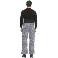 Men s Side Zip Front Pouch Ski And Snowboard Bib Pants	 