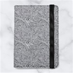 Dark Grey Snake Microfiber PU Leather Passport Holder
