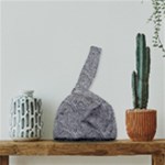 Dark Grey Snake Japanese Wrist Knot Bag