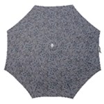 Blue Black Snake Pattern Straight Umbrellas