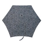 Blue Black Snake Pattern Mini Folding Umbrellas