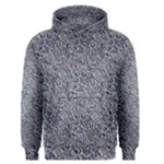 Blue Black Snake Pattern Men s Core Hoodie